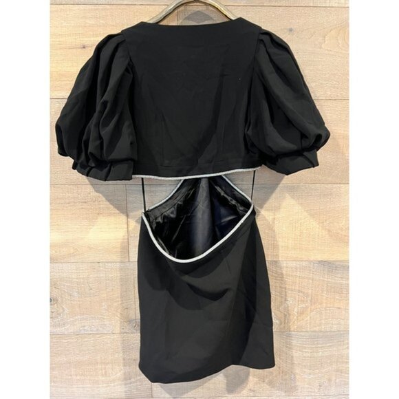 NWOT A.L.C. Hazel black cut out Dress size 10 - Picture 6 of 13